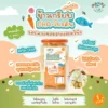ข้าวเกรียบDHA ขนมเด็ก1ขวบ ขนมบำรุงสมองจากธรรมชาติ โปรตีนสูง รสปลาแซลมอนและควินัว กลูเต็นฟรี ไม่มีนมวัว ไข่ แป้งสาลี