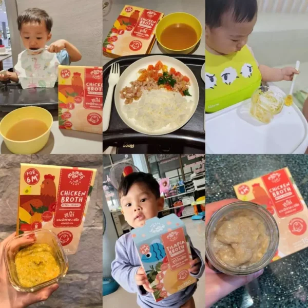 MamaSecret เซ็ตสุดคุ้ม อาหารเสริมเด็ก6เดือน น้ำสต๊อก โจ๊กเด็ก ไม่มีนมวัว ไม่มีแป้งสาลี กลูเต็นฟรี วัตถุดิบจากธรรมชาติ