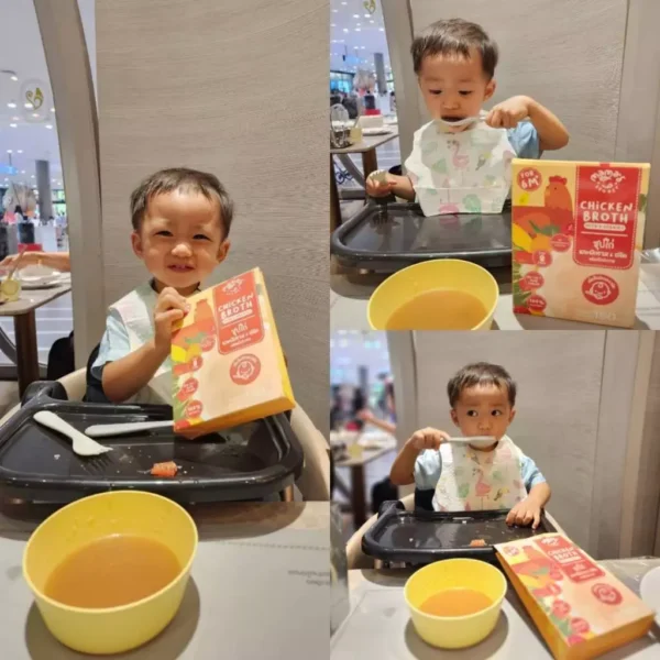 MamaSecret เซ็ตเสริมโปรตีน เด็ก6เดือนขึ้นไป น้ำสต๊อกไก่ โจ๊กข้าว เพิ่มน้ำหนัก เพิ่มสูง ไม่มีนมวัว วัตถุดิบจากธรรมชาติ